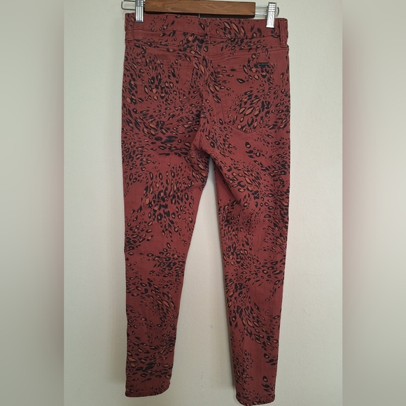 Ella Moss Women's Skinny Jeans - Red and Black - Picture 2 of 6